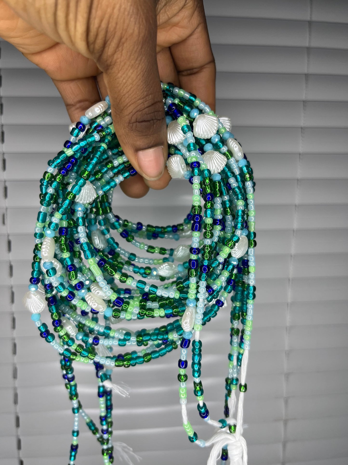 Spring water - beach vibe waist beads