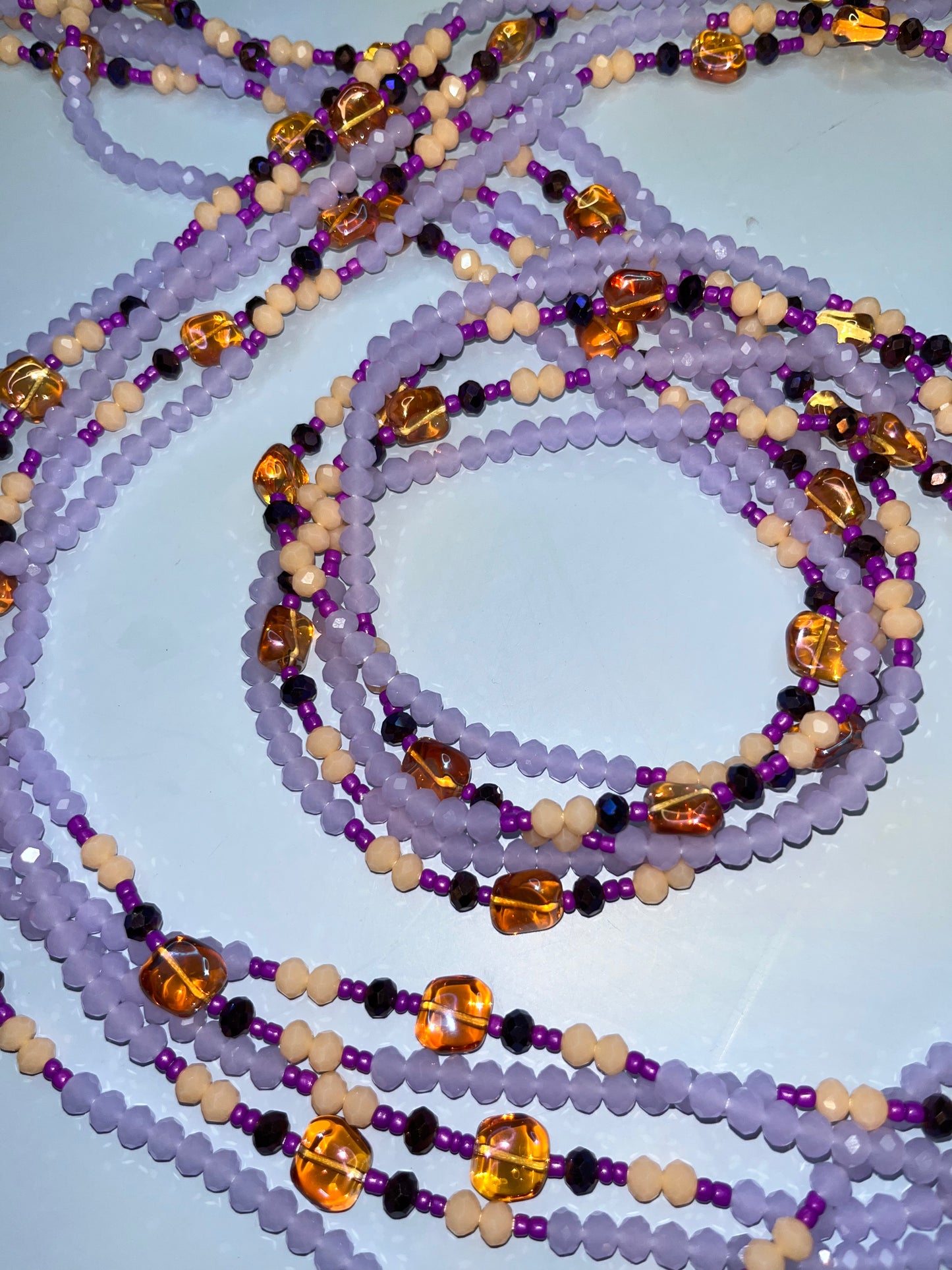 Royal glow waist beads