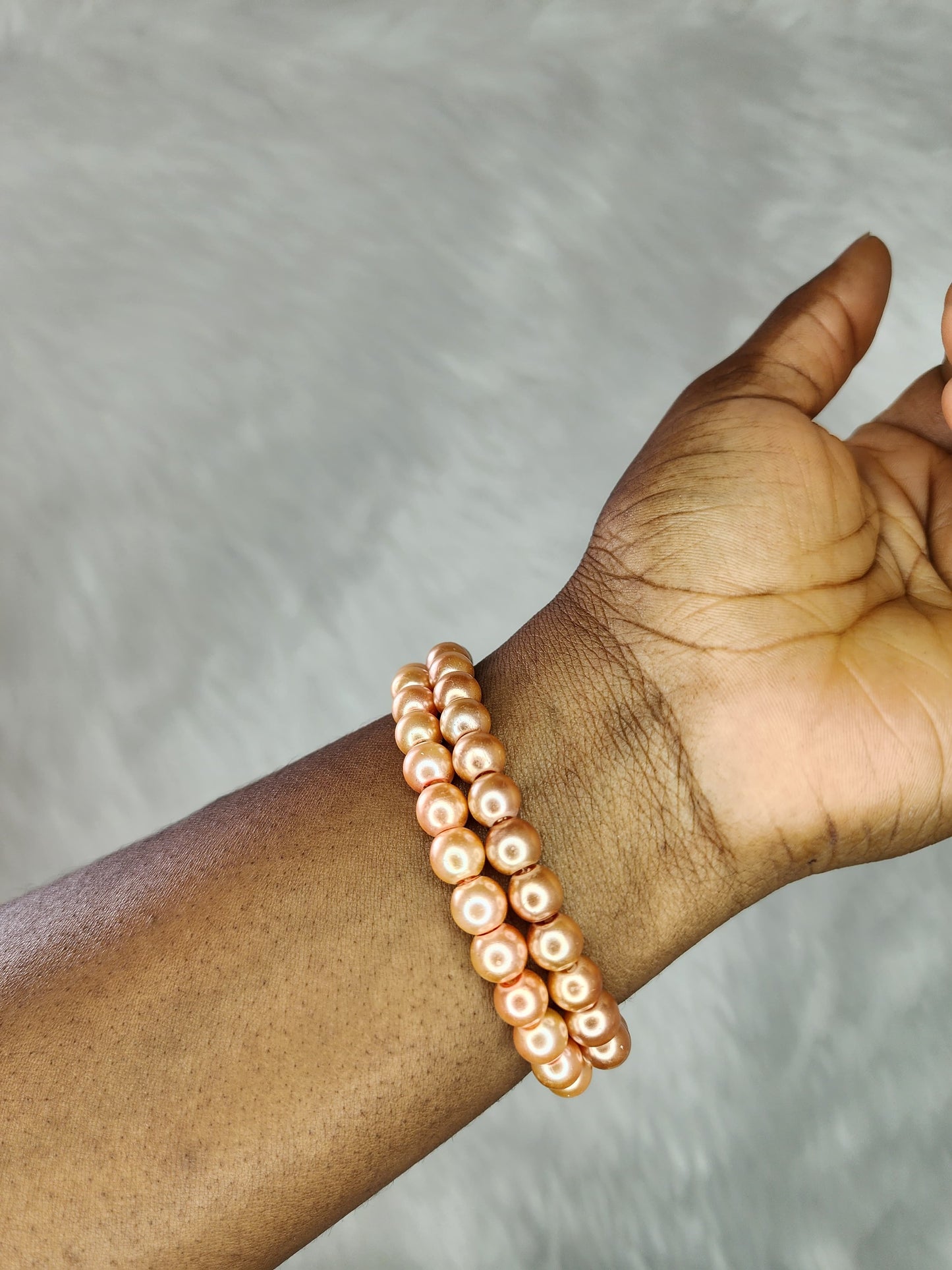 Faux Pearl Bracelets