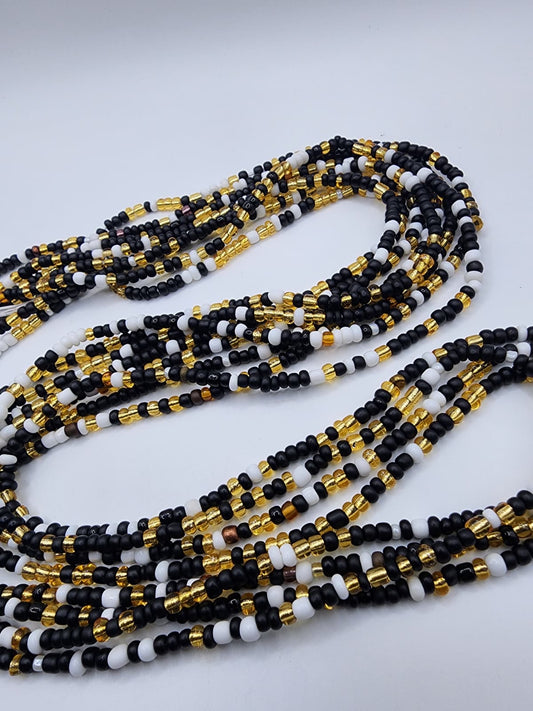 Ada- Tie on Waist beads, belly beads, waist chains