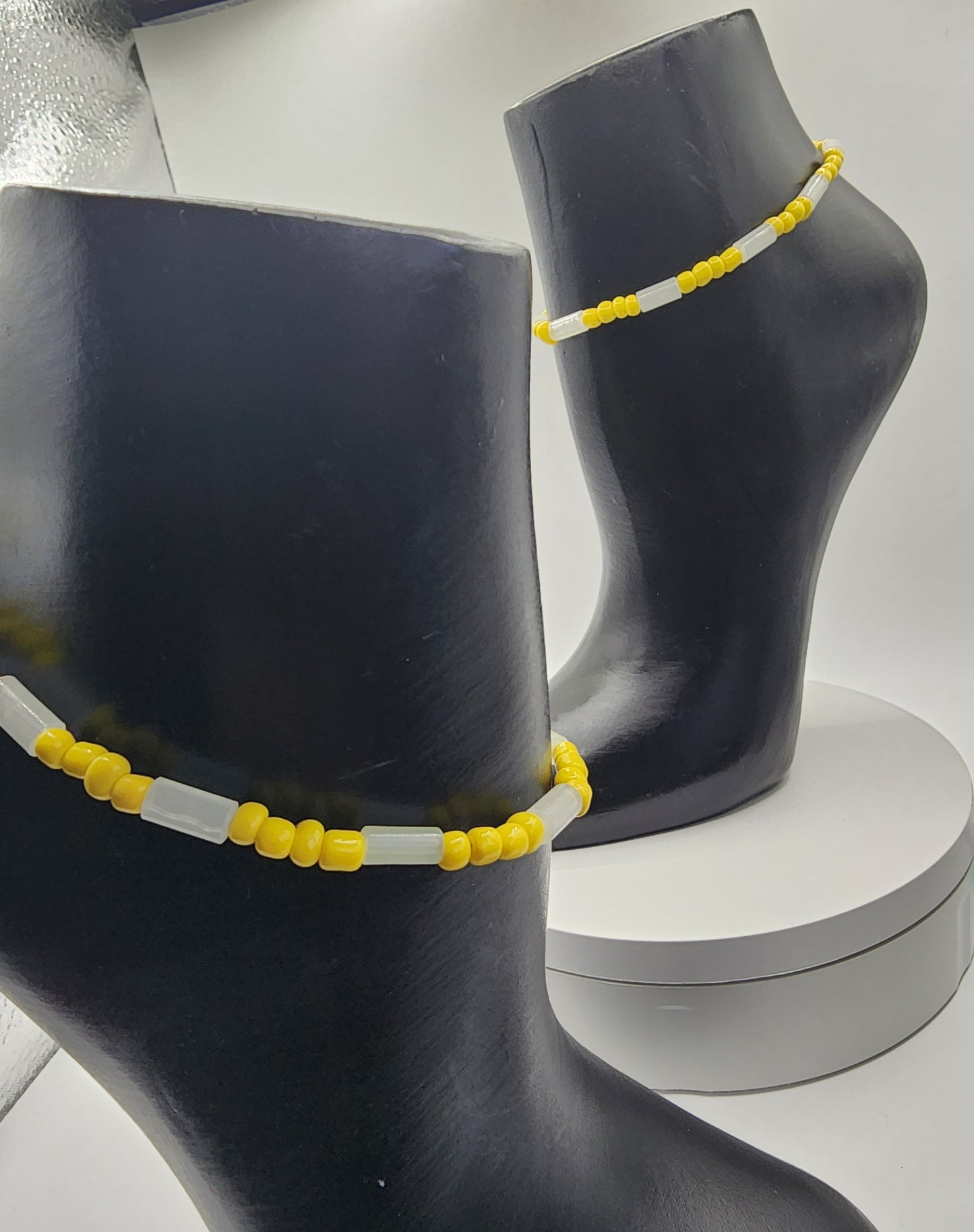 yellow seed Anklet