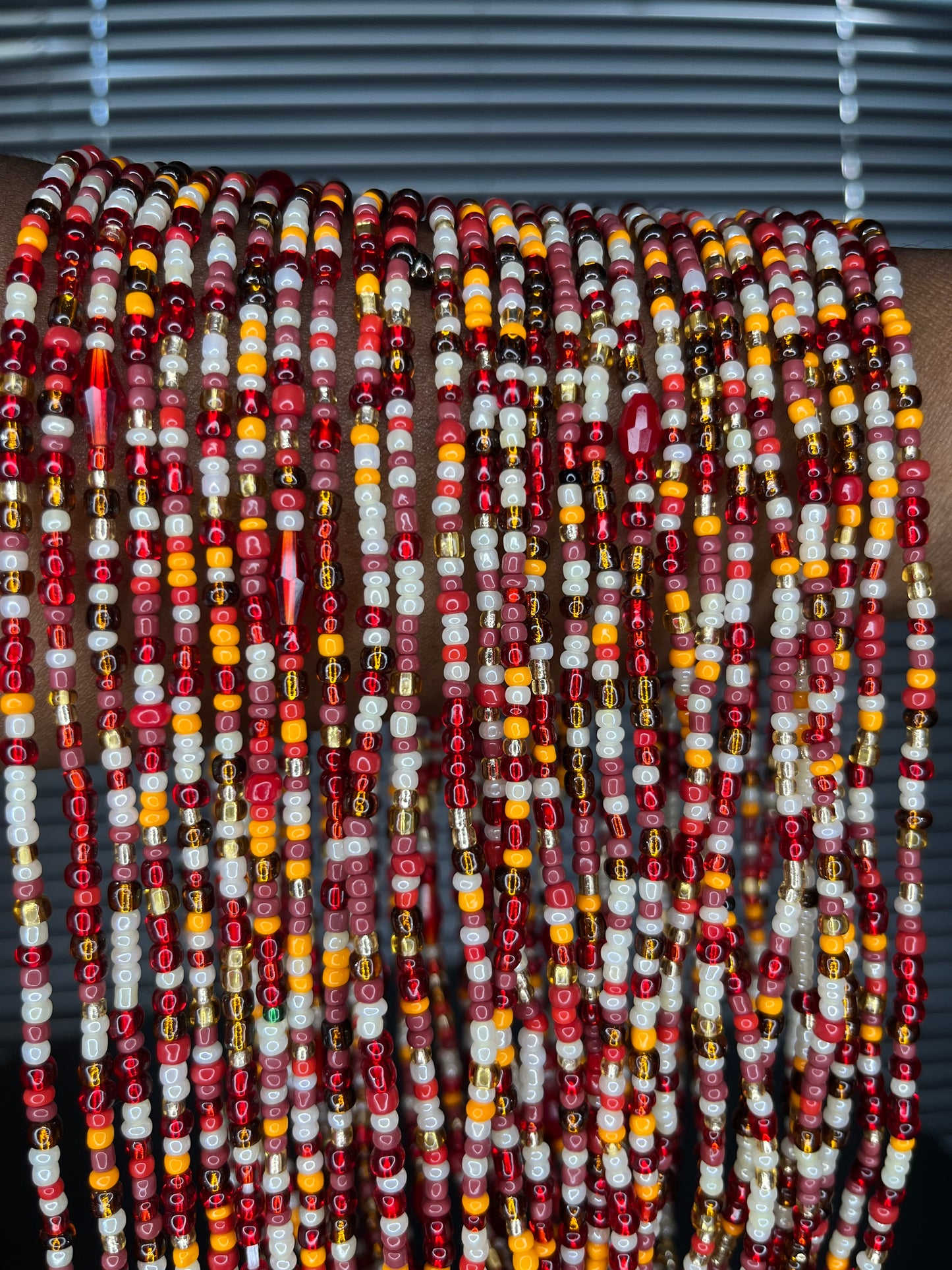Arikè - tie on traditional waist beads