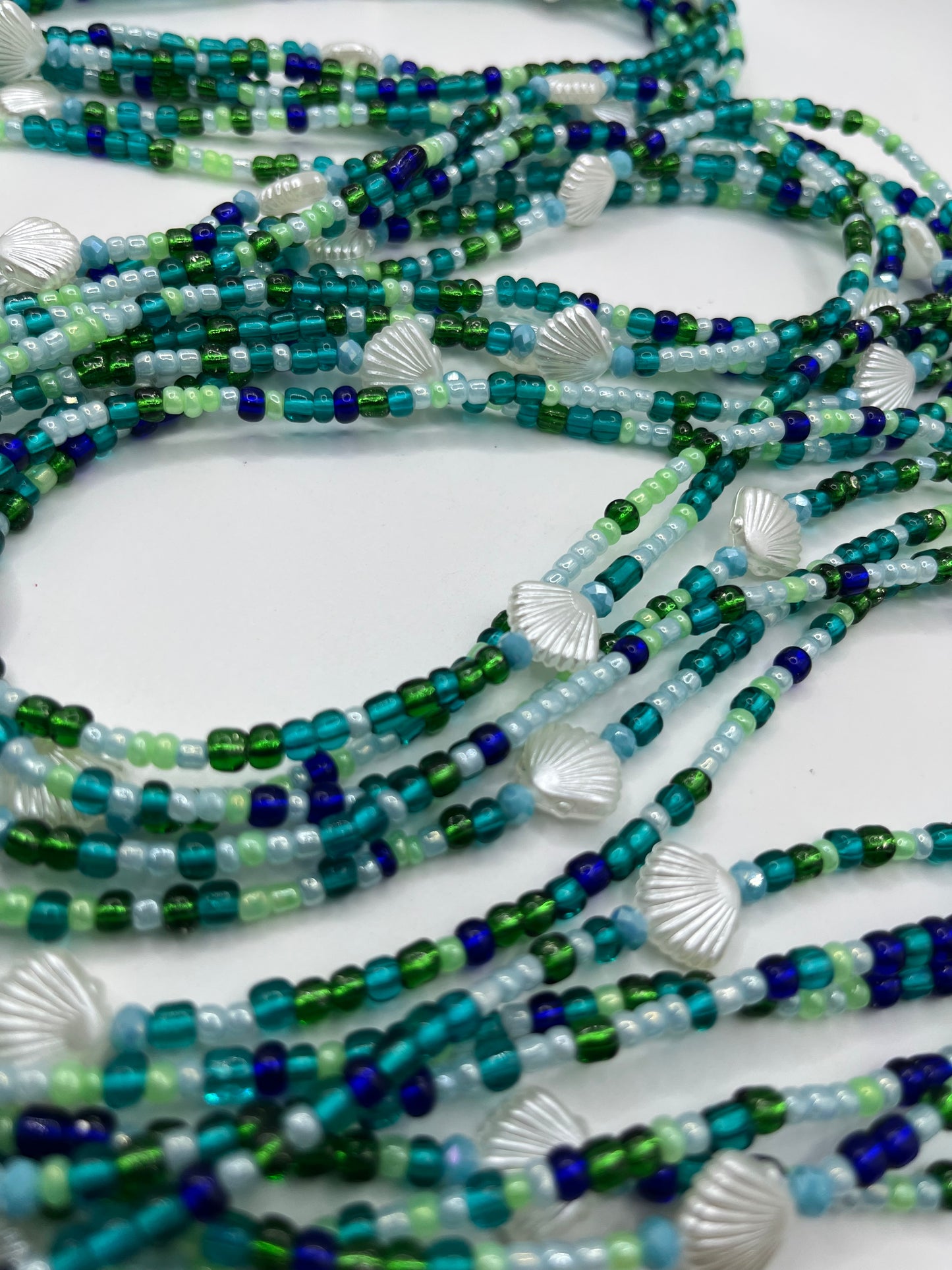 Spring water - beach vibe waist beads