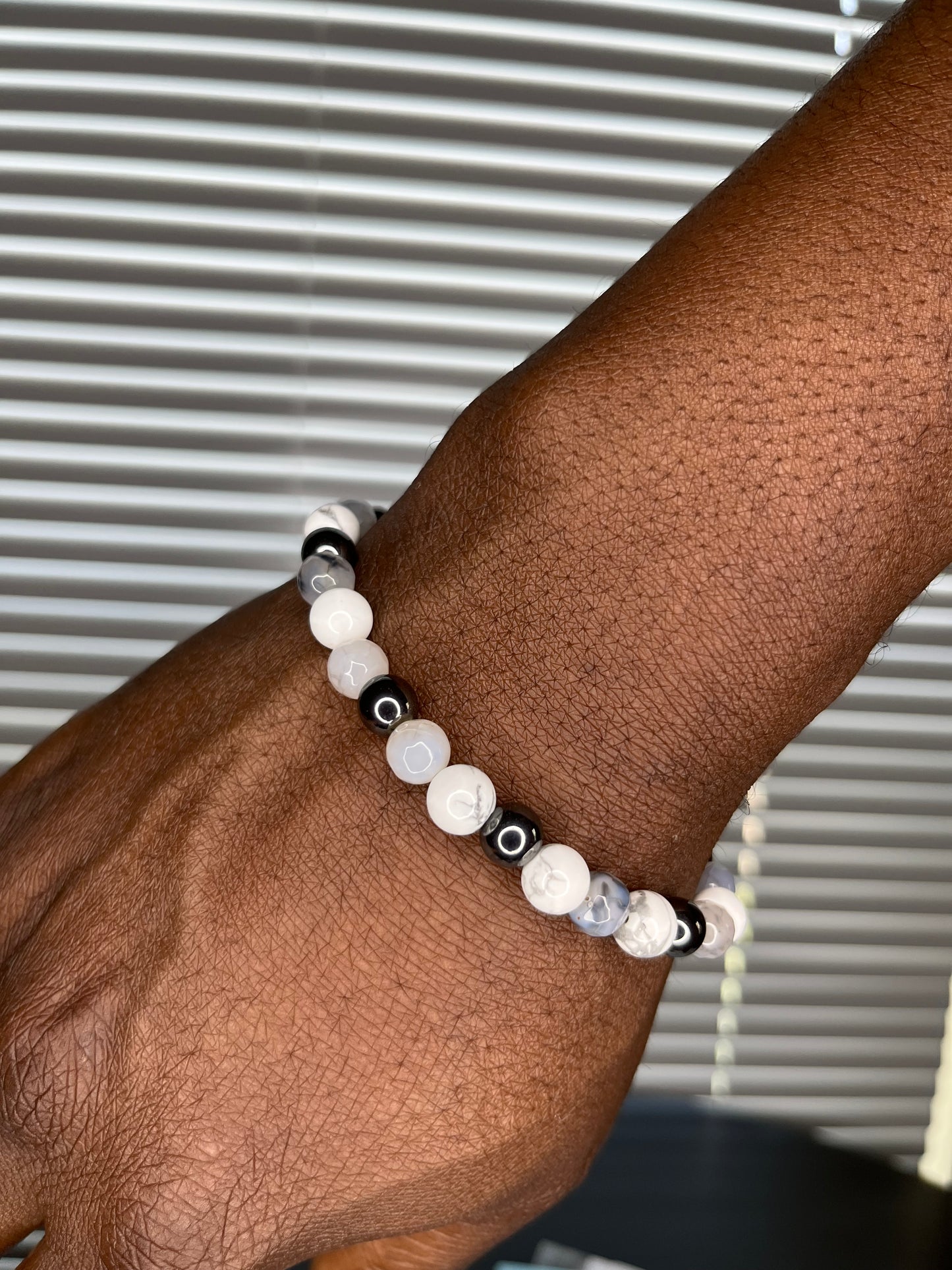 Frost Vein Bracelet - stylish write jewelry, semi precious stone bracelet for men and women