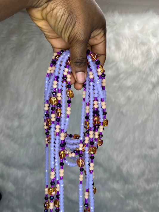 Royal glow waist beads