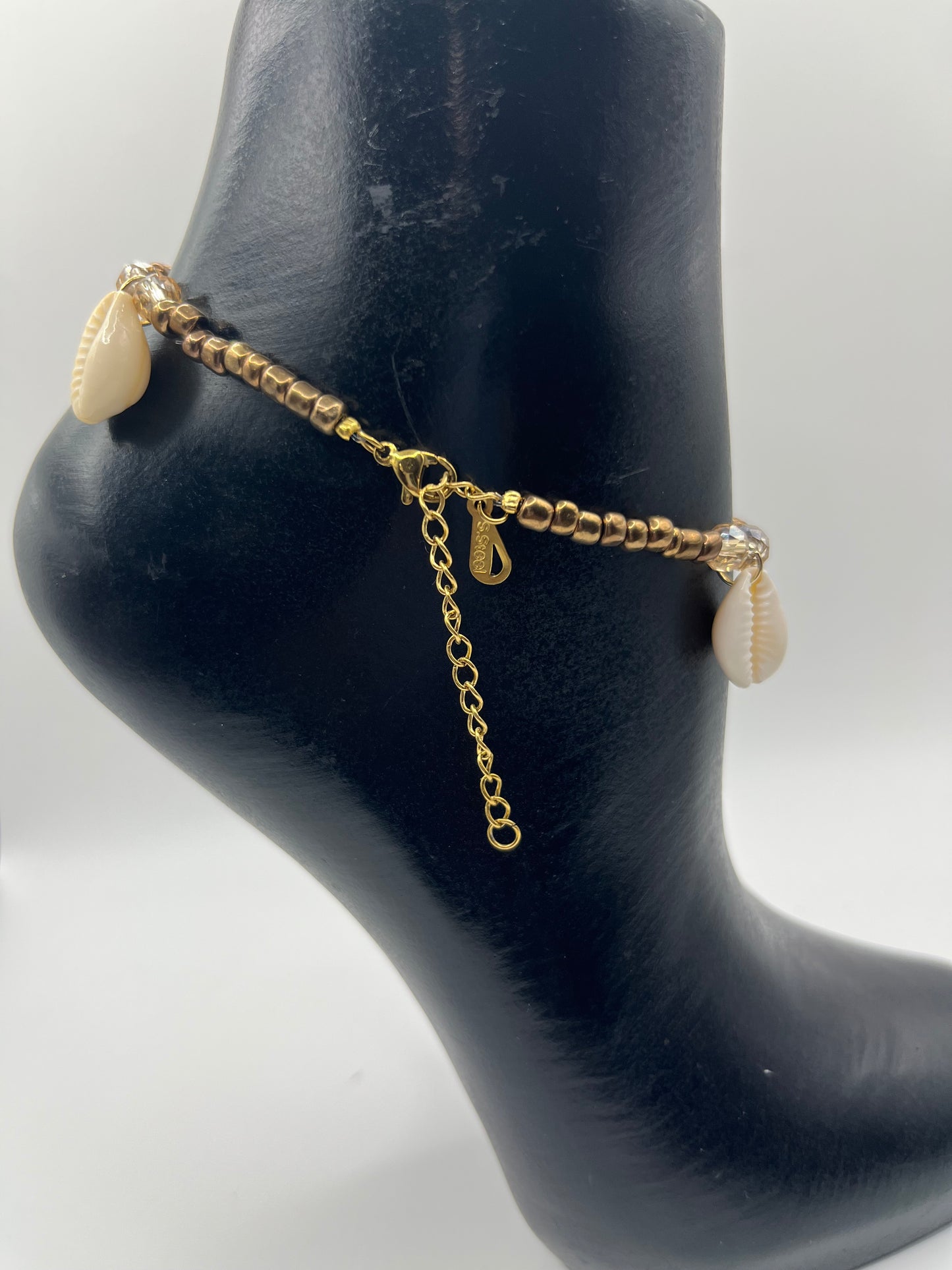 Cowrie Shell  Anklet