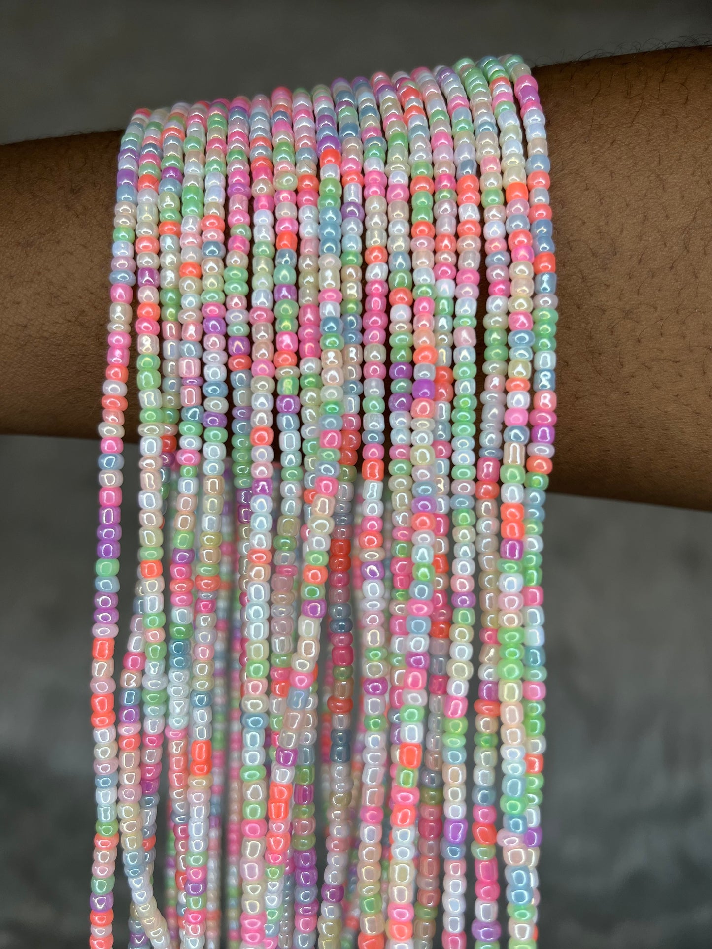 Spring Bloom waist beads