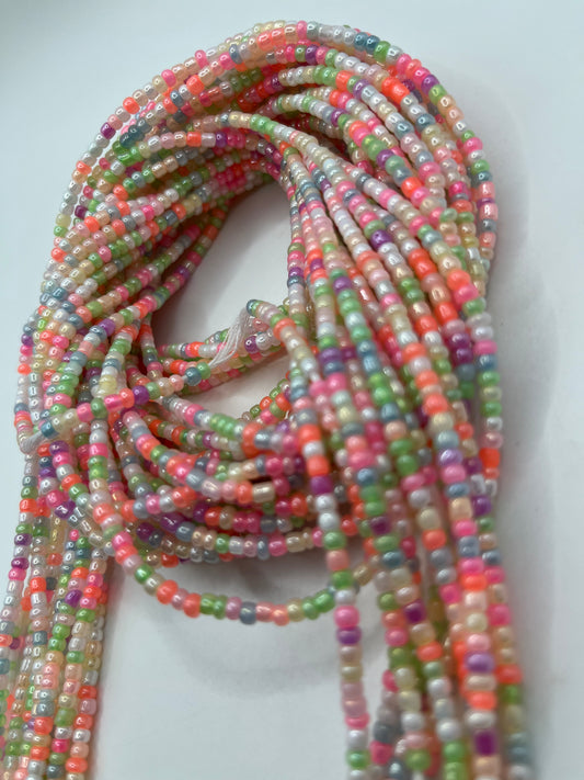 Spring Bloom waist beads