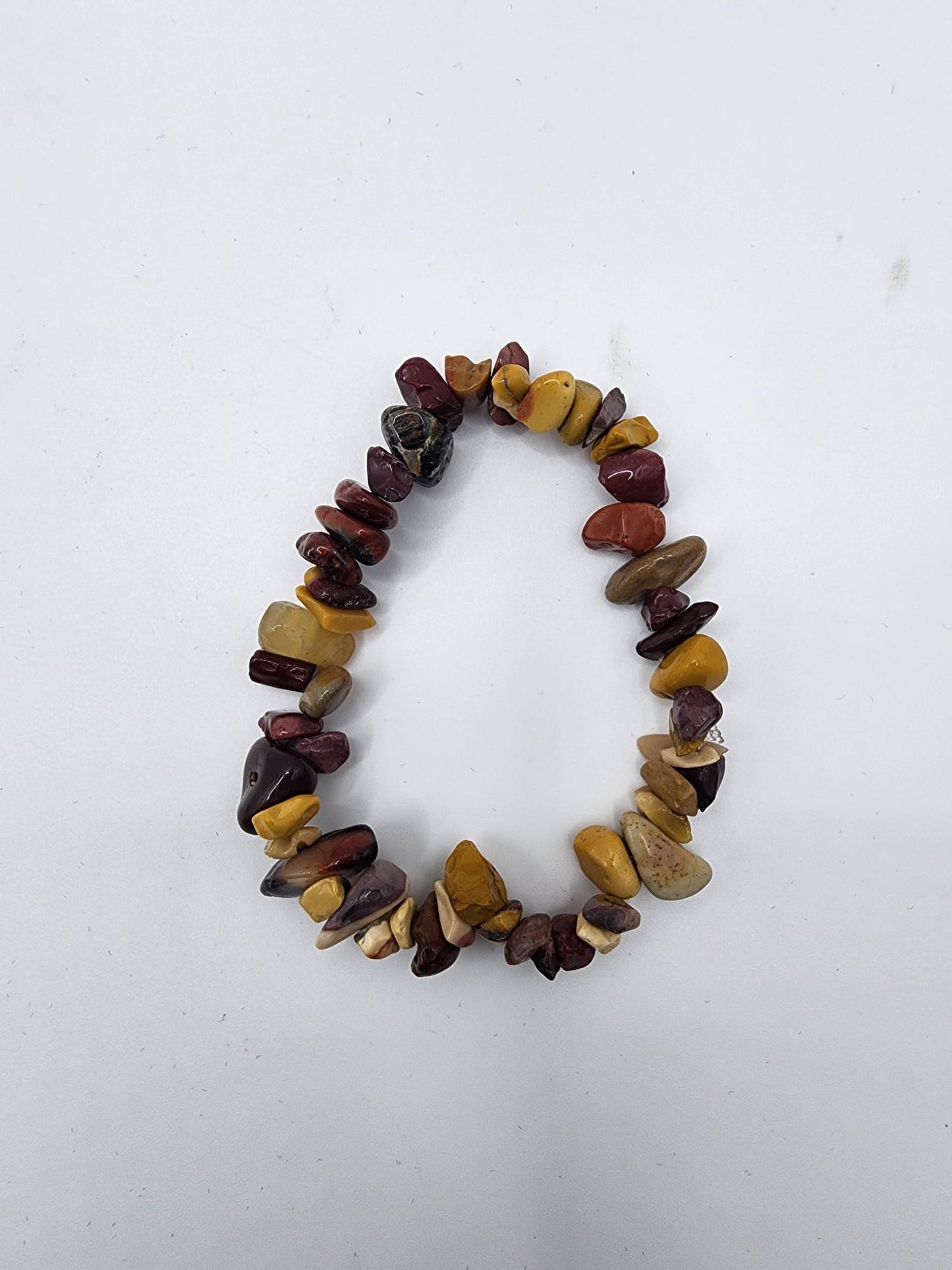 Brown Jasper Chip Bracelet