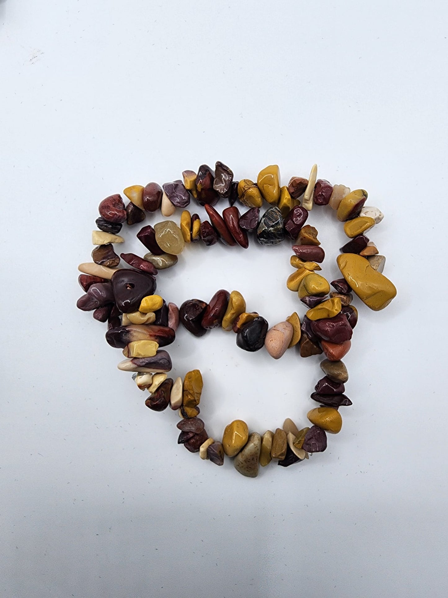 Brown Jasper Chip Bracelet