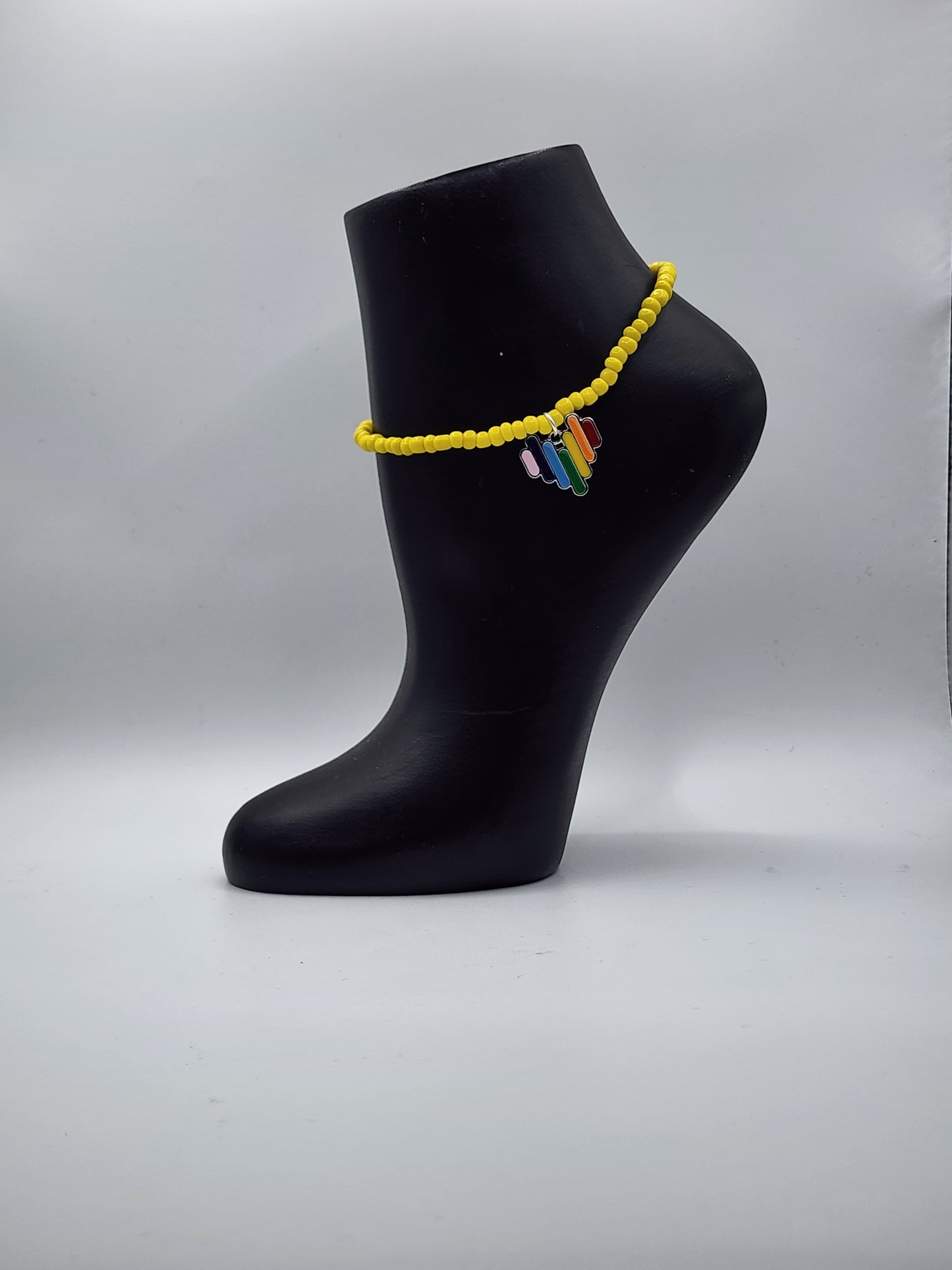 Colorful LGBTQ+ Anklet