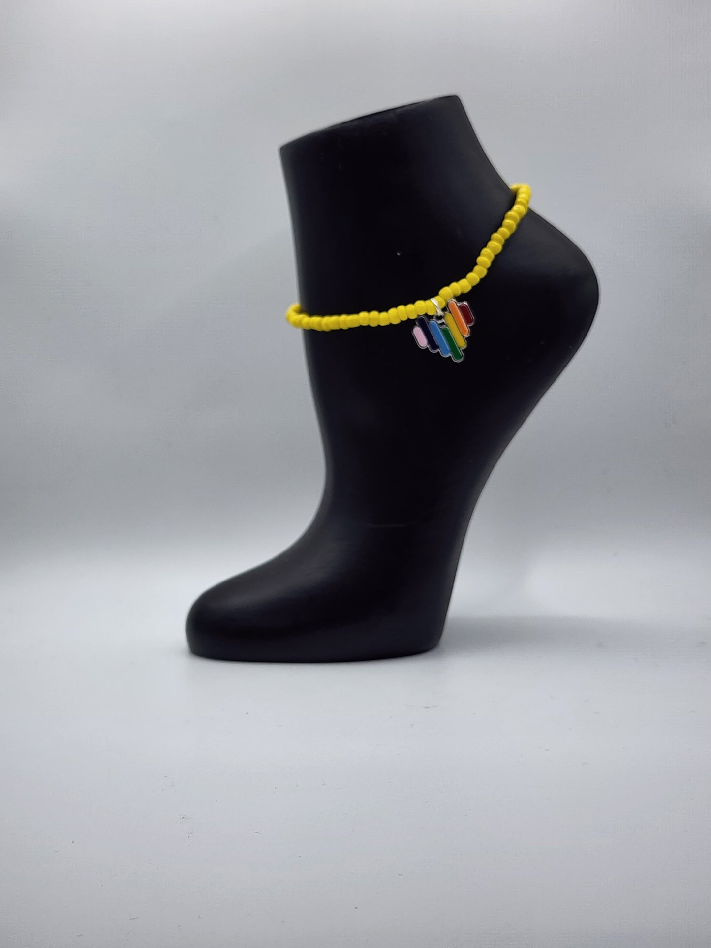 Colorful LGBTQ+ Anklet