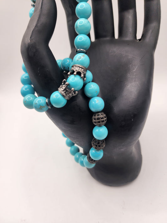 Turquoise Bracelet- Mens fashion