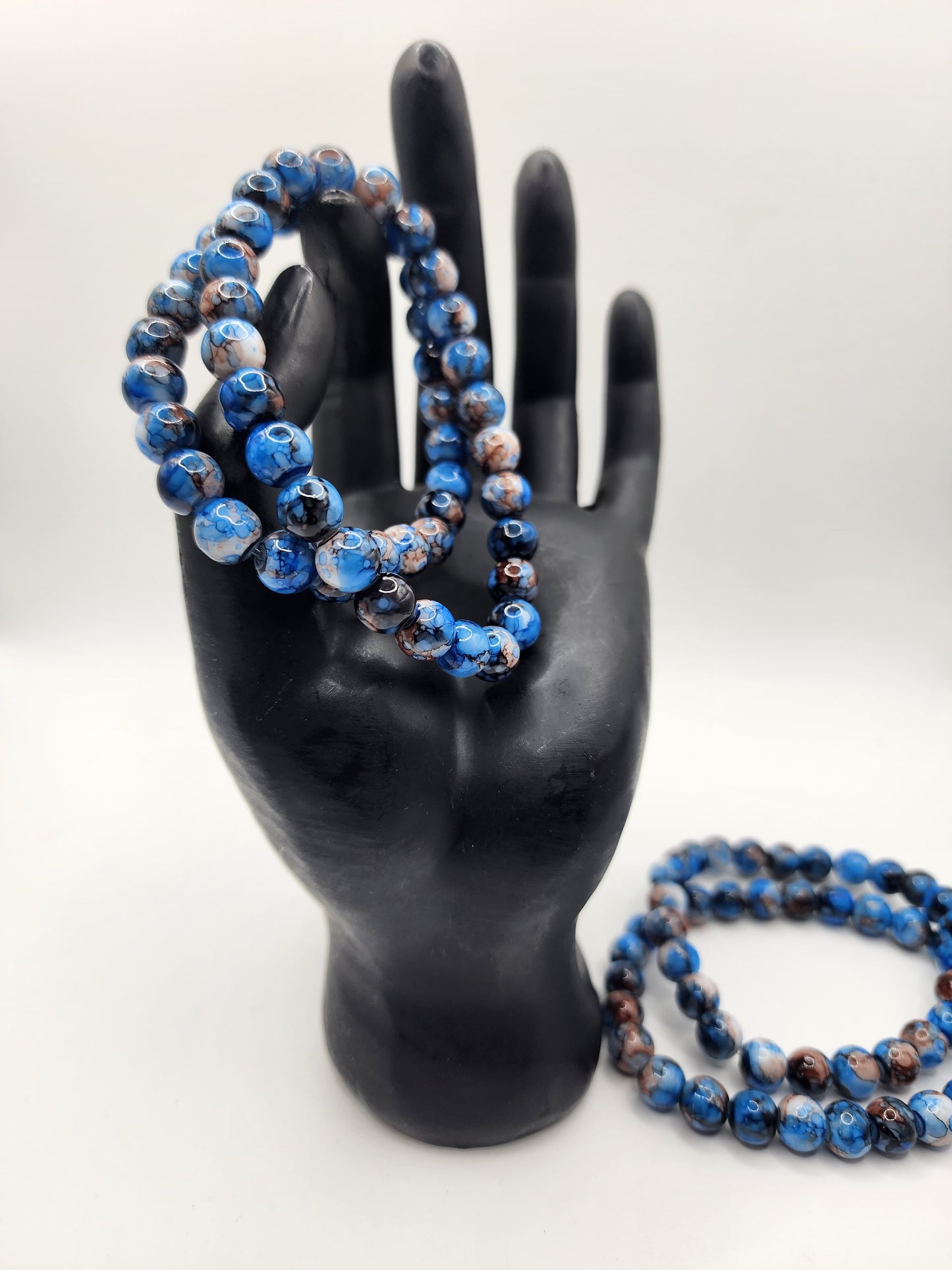 Blue Marble Bracelet