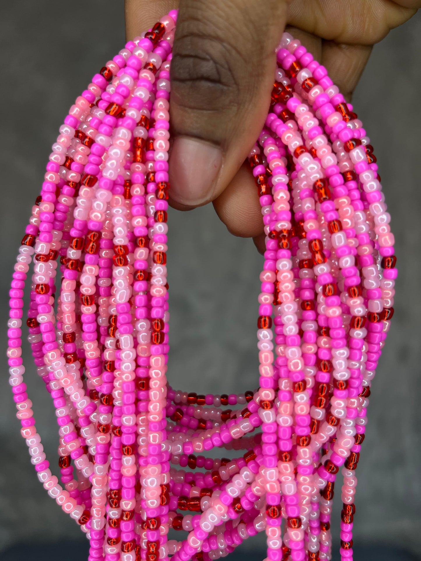 Sweetheart Waist beads, belly beads
