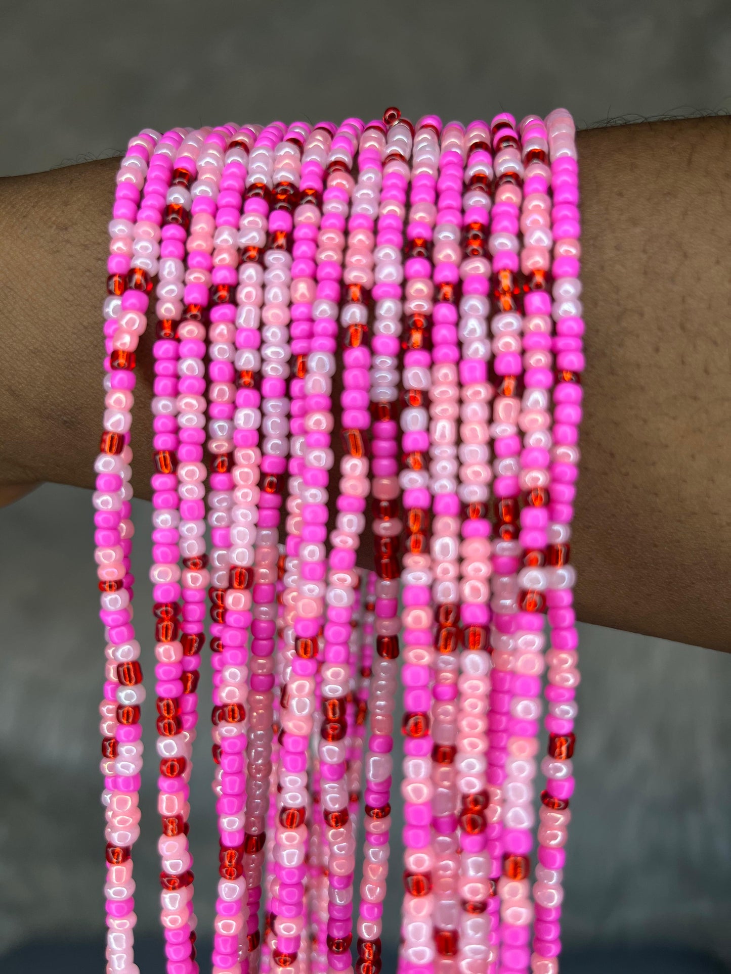 Sweetheart Waist beads, belly beads