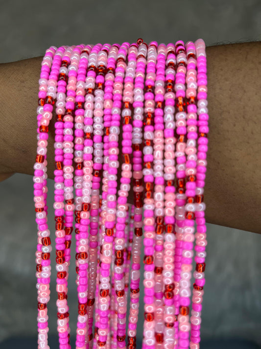 Sweetheart Waist beads, belly beads
