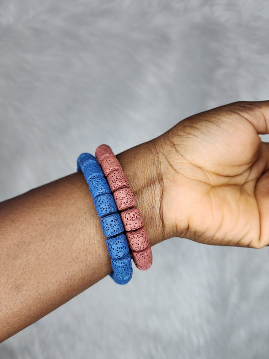 Square Lava Bracelet