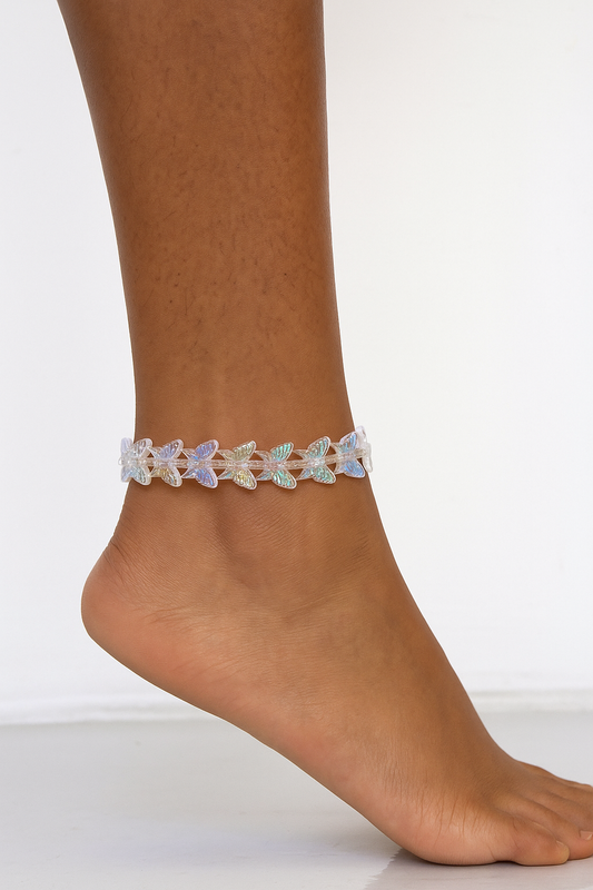 Butterfly Charm Anklet