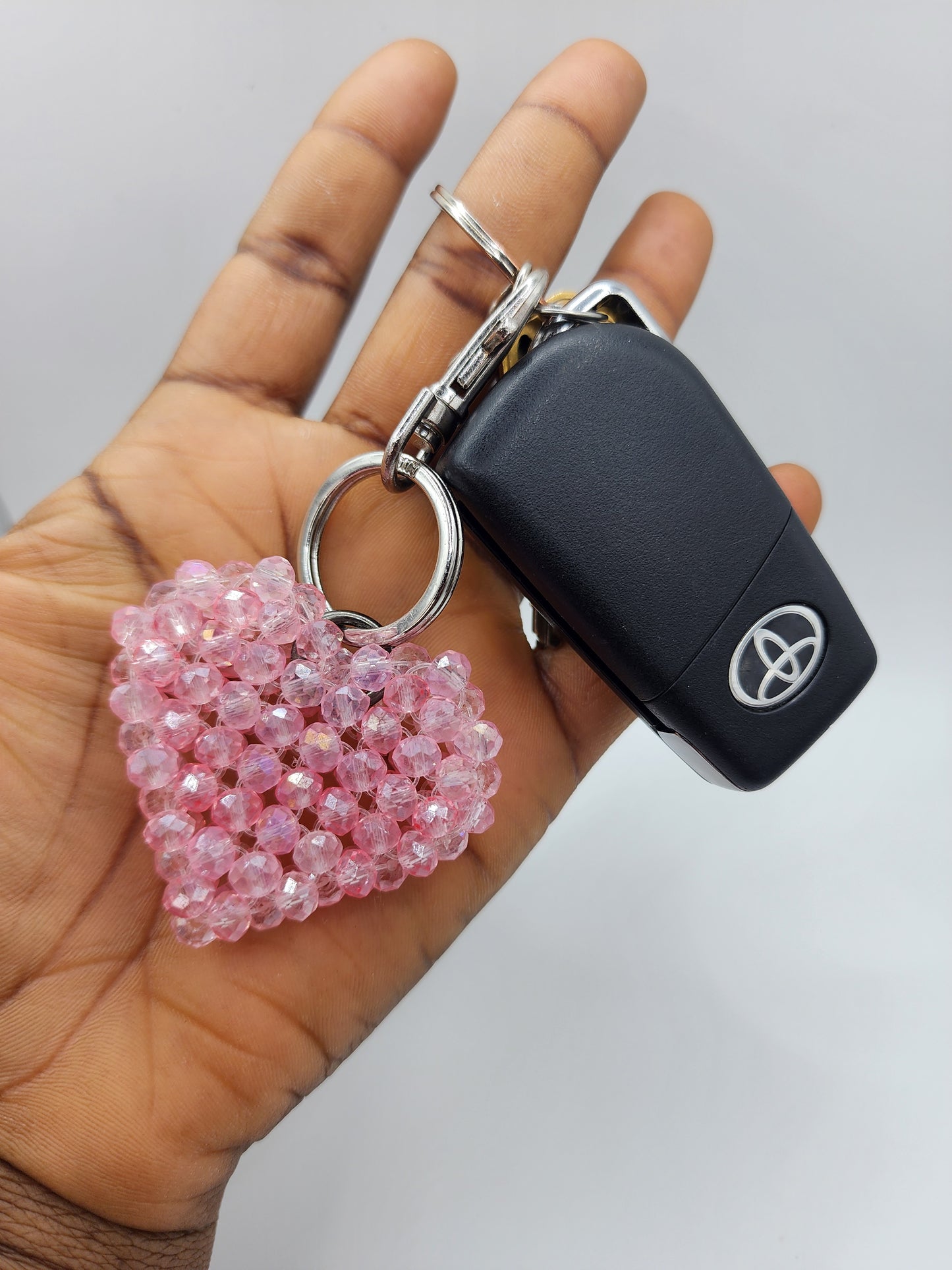 Heart keychains