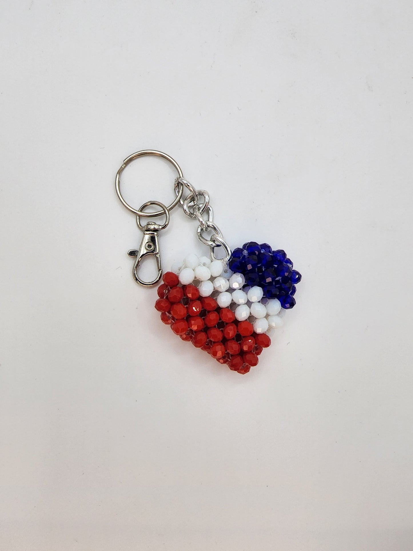 USA patriotic key chain